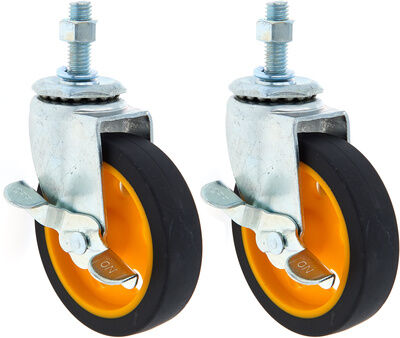 RockNRoller RCSTR4X1 4""x 1"" Casters w. Br.