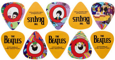 Daddario Beatles Yellow Sub Pick Heavy