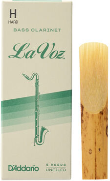 DAddario Woodwinds La Voz Bass Clarinet H