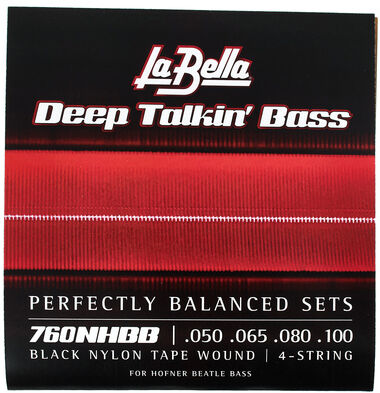 La Bella 760NHBB Beatle Bass Set BN