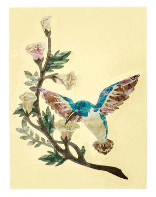 Jockomo AS Hummingbird Inlay Sticker