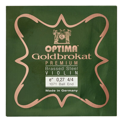 Optima Goldbrokat Brassed e"" 0.27 BE