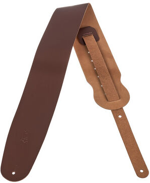 Levys Leather Strap 3,5"" BRN