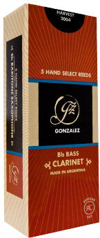 Gonzalez RC Basso Clarinet Reed 4,0