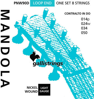 Galli Strings PNW90D Mandola Strings Light