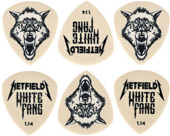 Dunlop Hetfield's White Pick 1,14