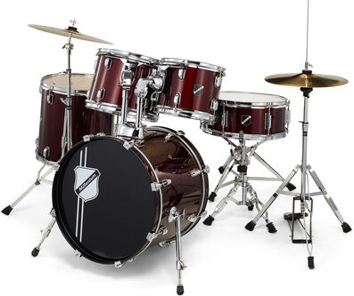 Millenium Focus 18 Drum Set Red