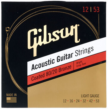 Gibson Coated 80/20 Bronze Light