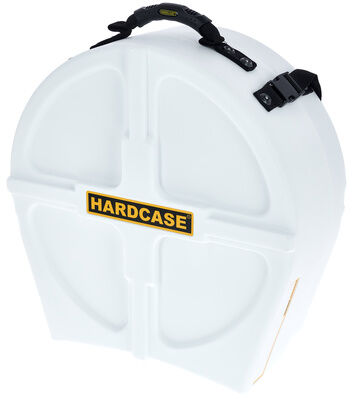 Hardcase 14"" Snare Case F.Lined White