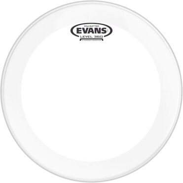 Evans 18"" EQ4 Frosted Bass Drum