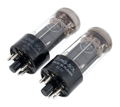 Tung-Sol 6V6GT Tubes Matched Pair