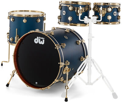 DW Satin Oil 22"" Satin Blue Gold