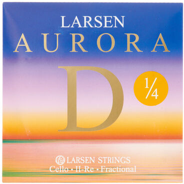 Larsen Aurora Cello D String 1/4 Med.