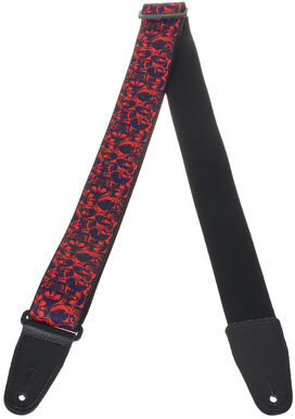 Levys Poly Strap 2"" P&R Skulls