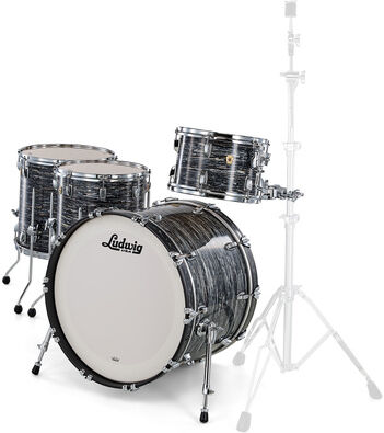 Ludwig Classic Maple 4pcs V. Black Oy