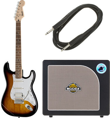 Squier Bullet Strat HSS Bundle