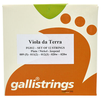 Galli Strings FG012 Viola da Terra Strings