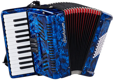 Startone Piano Accordion 48 Blue MKII