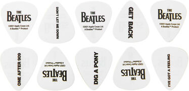 Daddario Beatles Get Back Picks Light