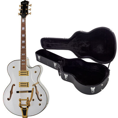 Harley Benton BigTone Trem White Bundle