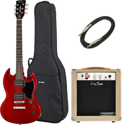 Harley Benton DC-200 CH Student Ser. Bundle