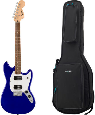 Squier Bullet Mustang HH IMPBL Bundle