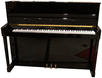 Schimmel Piano used black