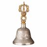Rituální Zvonek s dorže 11 cm - cca 5,5 x 11 cm