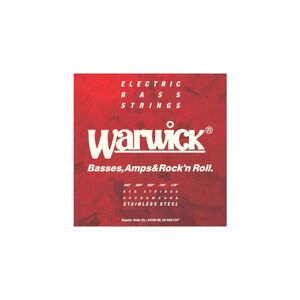 Warwick Bass Saiten,5er,40-130,Red Stainless Steel - Saitensatz für 5-Saiter E-Bass