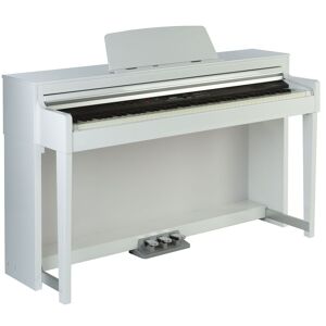 Fame DP 8600 BT WP V2 E-Piano Digitalpiano 88 Tasten mit Hammermechanik Weiß