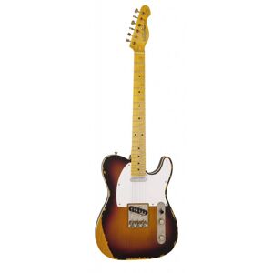 Vintage Icon V59MRSB Distressed Sunburst - E-Gitarre