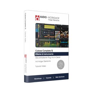 Audio Workshop Cubase Complete 12 Effekte & Instrumente DVD - Lernsoftware