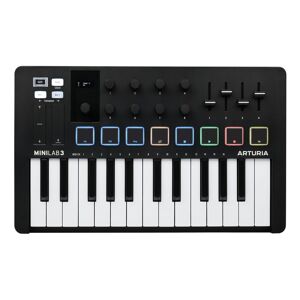 Arturia Master MIDI Keyboard 25 Tasten MiniLab 3 Black