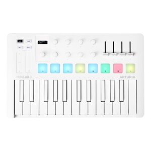 Arturia Master MIDI Keyboard 25 Tasten MiniLab 3 Alpine White
