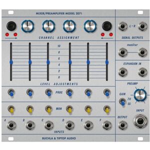 Tiptop Audio Model 207t Mixer / Preamp - Mixer Modular Synthesizer