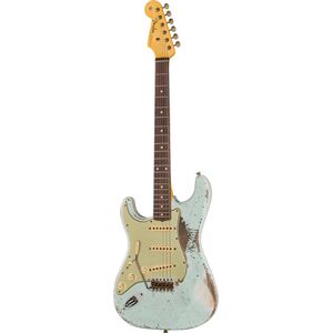 Fender 63 Strat SNB Relic LH MBJS Sonic Blue