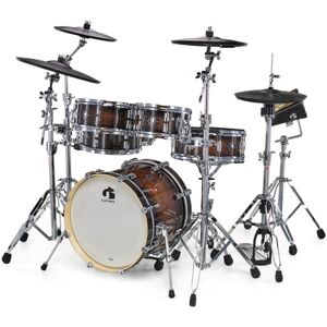 Gewa G9 Club 6 E-Drum Set Walnut Burst