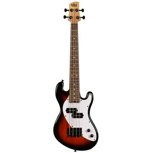 Kala U-Bass Solid Body TB Tobacco Burst Hochglanz