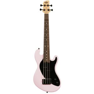 Kala U-Bass Solid Body 4-String PP Pale Pink Hochglanz