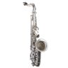 Monzani Saxophon, MZTS-360 Tenor Saxophon Matt Silber Optik - Tenor Saxophon