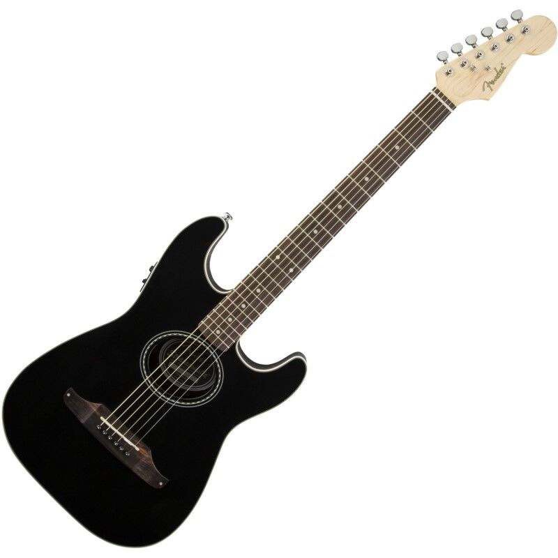 Fender Standard Stratacoustic Black Westerngitarre