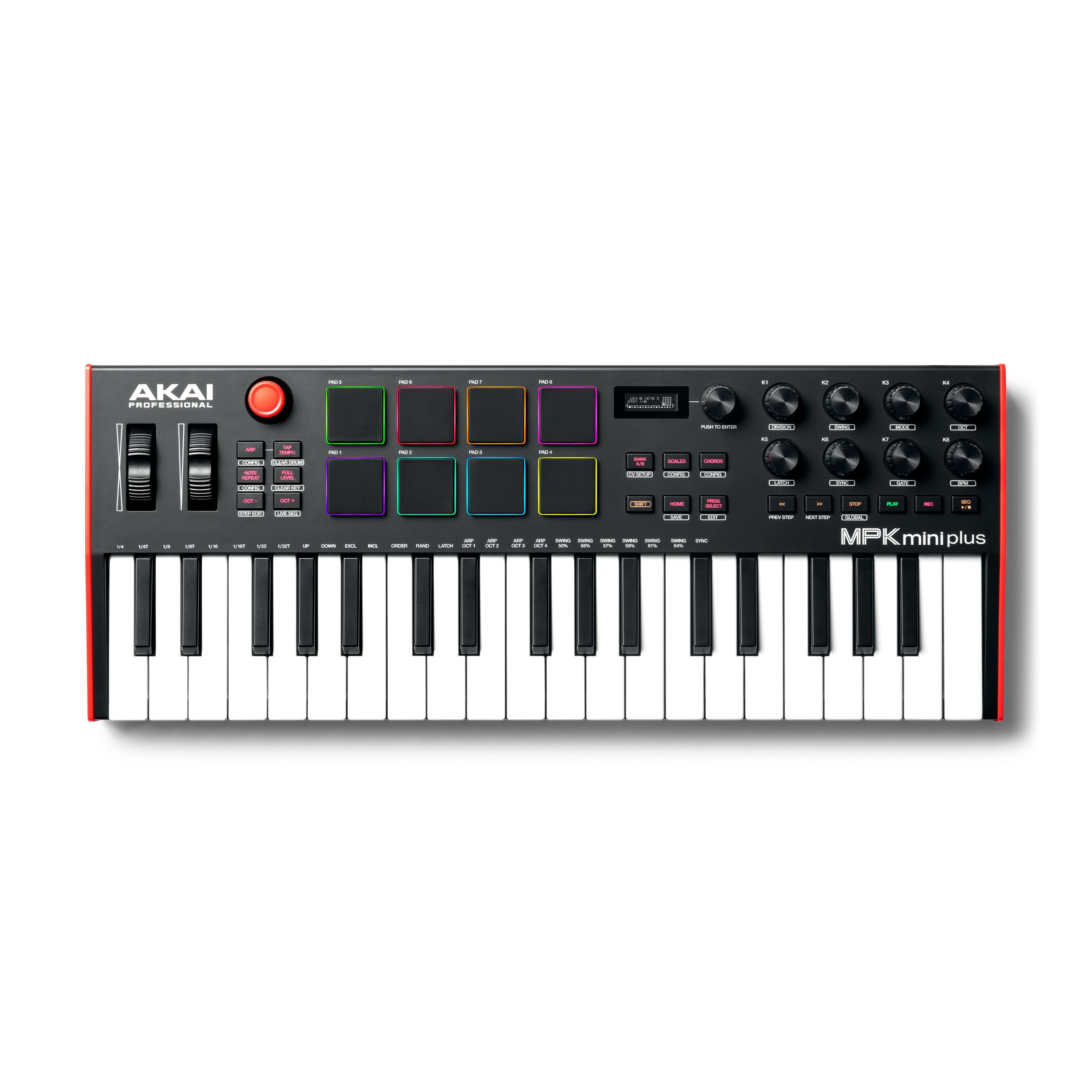 Akai Professional Master MIDI Keyboard mini 37 Tasten MPK Mini Plus