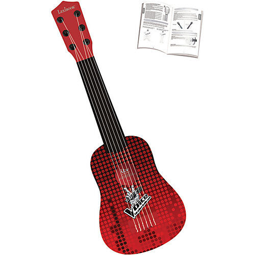 LEXIBOOK The Voice: Meine erste Gitarre, 53 cm schwarz/rot