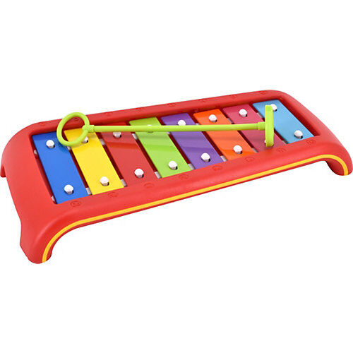 Voggenreiter Musik Kleine: Kinder-Glockenspiel (8 Klangplatten C bis C, diatonisch)  Kleinkinder