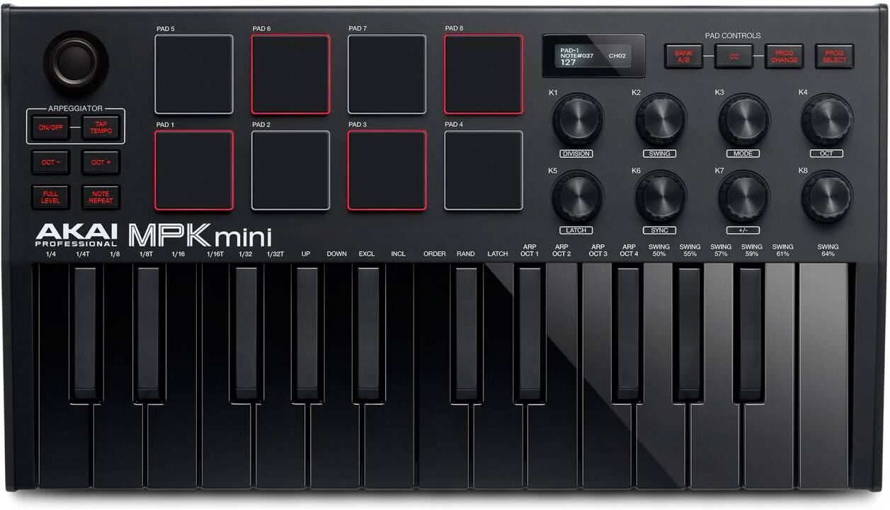 Akai MPK Mini mk3 Deep Black