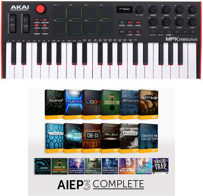 Akai Professional MPK mini Plus Bundle