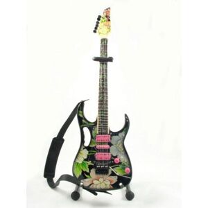 Music Legends Mini guitar: Steve Vai - Ibanez Flower Cut