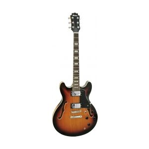 Dimavery SA-610 Jazz Guitar, sunburst TILBUD NU