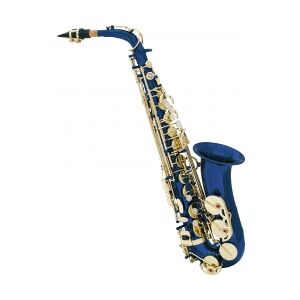 Dimavery SP-30 Eb Alto Saxophone, blue TILBUD NU saxofon blå