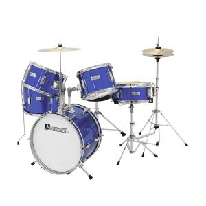 Dimavery JDS-305 Kids Drum Set, blue TILBUD NU trommesæt tromme børn blå sæt